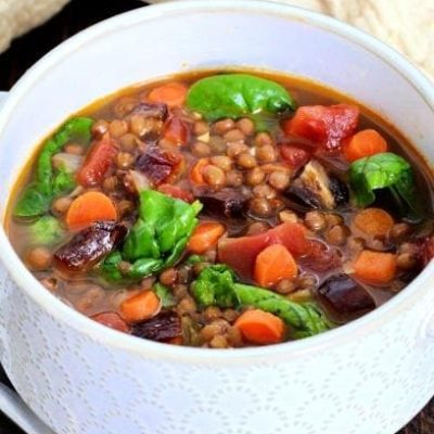 Sopa de Lenteja con Verdura
